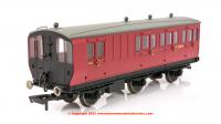 R40079 Hornby BR 6 Wheel Brake 3rd Class Coach number E31185 in BR Crimson livery - Era 4